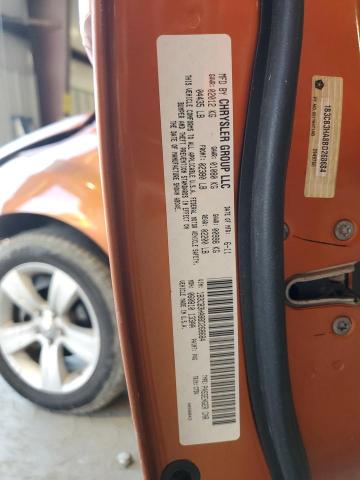 1B3CB3HA8BD268684 - 2011 DODGE CALIBER MAINSTREET ORANGE photo 12