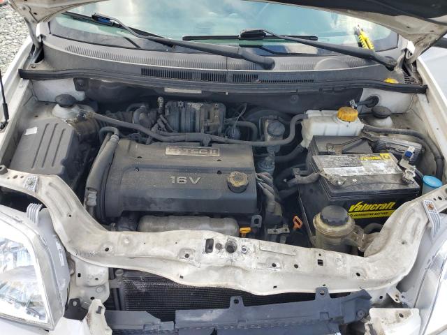 KL1TD56668B121990 - 2008 CHEVROLET AVEO BASE WHITE photo 11