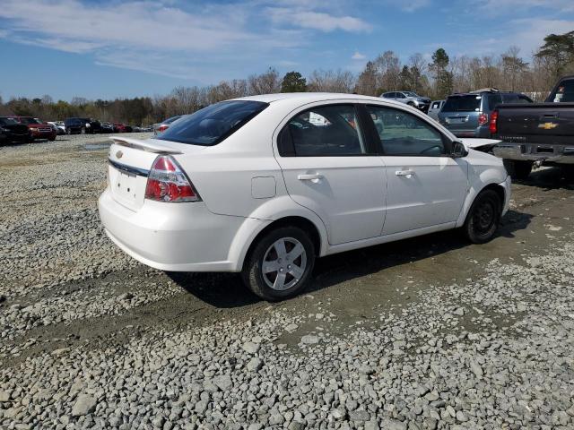 KL1TD56668B121990 - 2008 CHEVROLET AVEO BASE WHITE photo 3