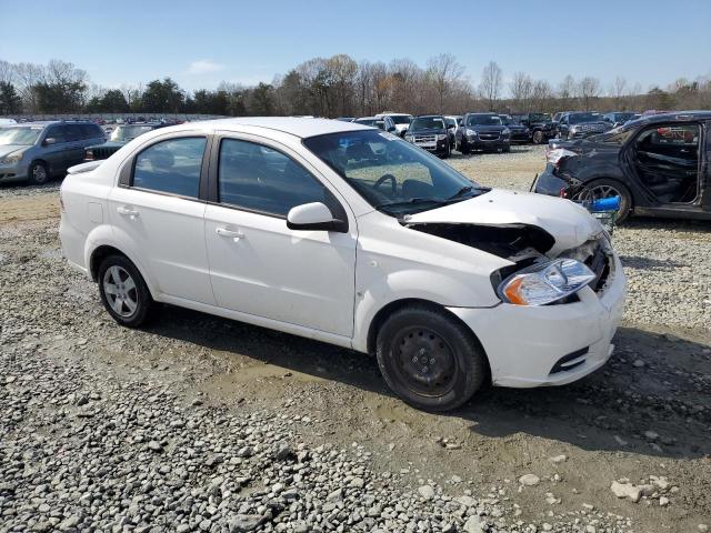 KL1TD56668B121990 - 2008 CHEVROLET AVEO BASE WHITE photo 4