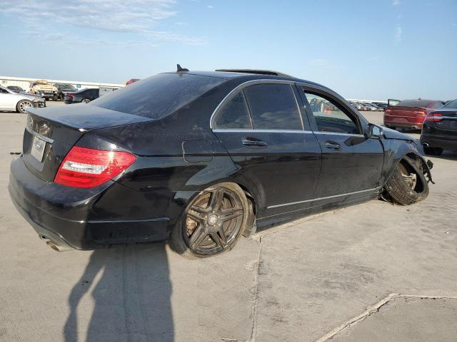 WDDGF5HB9DA772003 - 2013 MERCEDES-BENZ C 350 BLACK photo 3