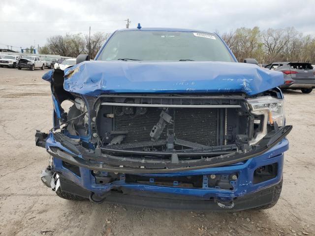 1FTEW1E53JKF96256 - 2018 FORD F150 SUPERCREW BLUE photo 5