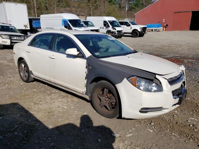 1G1ZH57B284187680 - 2008 CHEVROLET MALIBU 1LT WHITE photo 4