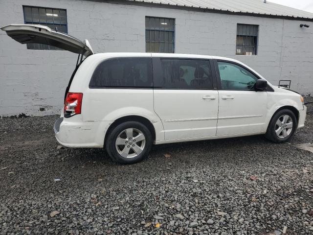 2C4RDGBG5DR668502 - 2013 DODGE GRAND CARA SE WHITE photo 3