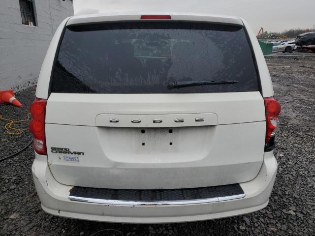 2C4RDGBG5DR668502 - 2013 DODGE GRAND CARA SE WHITE photo 6