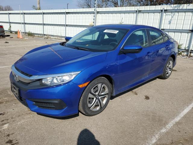 2HGFC2F56HH556614 - 2017 HONDA CIVIC LX BLUE photo 1