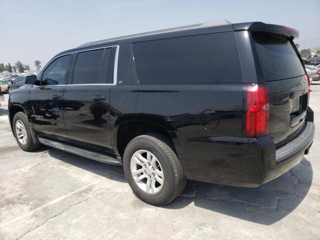 1GNSCJKC8FR140273 - 2015 CHEVROLET SUBURBAN C1500 LT BLACK photo 2