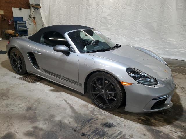 WP0CA2A81NS205199 - 2022 PORSCHE BOXSTER BASE SILVER photo 4