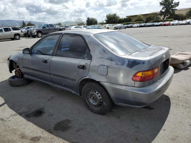 1HGEG8640RL018635 - 1994 HONDA CIVIC DX GRAY photo 2