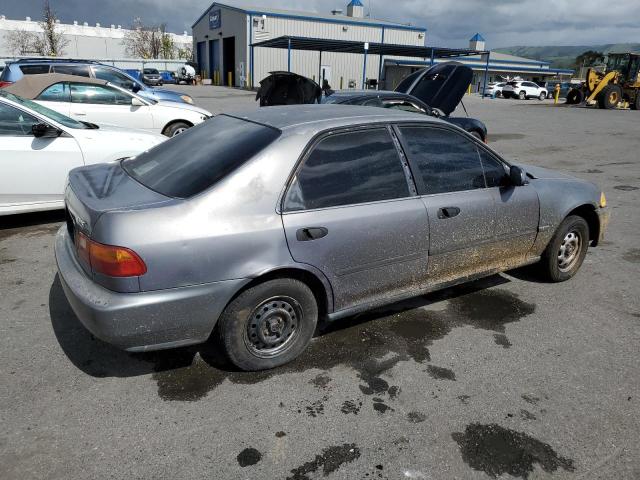 1HGEG8640RL018635 - 1994 HONDA CIVIC DX GRAY photo 3