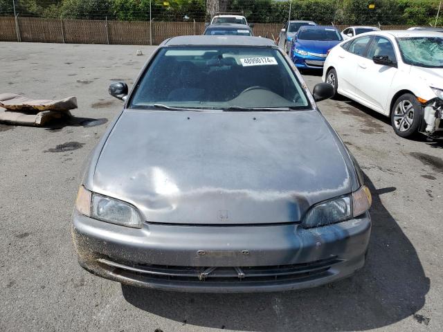 1HGEG8640RL018635 - 1994 HONDA CIVIC DX GRAY photo 5