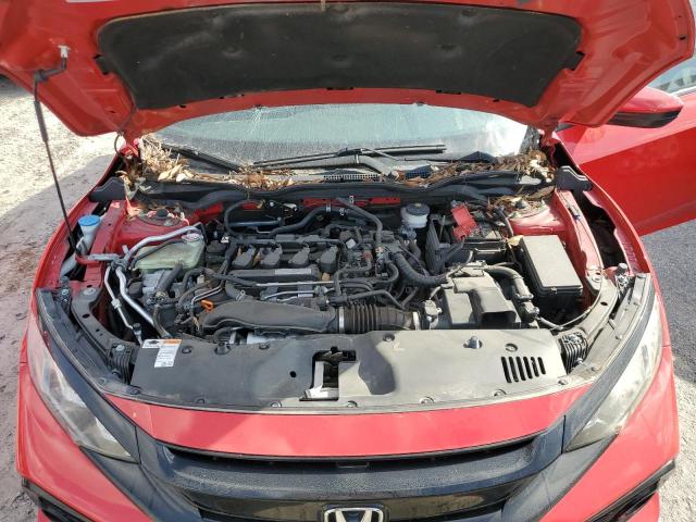 SHHFK7H74HU203693 - 2017 HONDA CIVIC EXL წითელი ფოტო 11