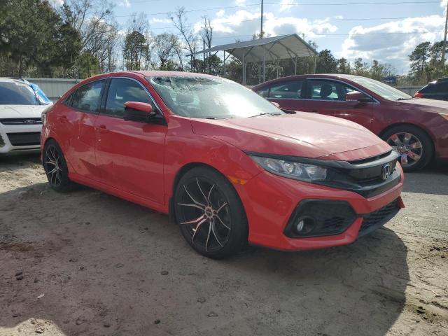 SHHFK7H74HU203693 - 2017 HONDA CIVIC EXL წითელი ფოტო 4