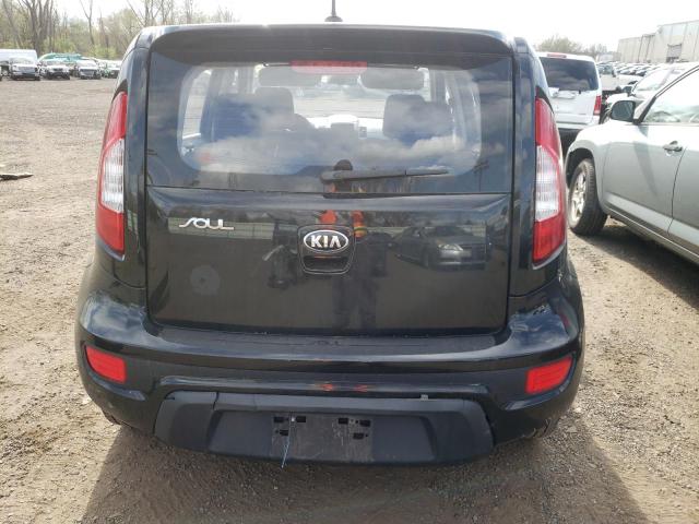 KNDJT2A52D7749378 - 2013 KIA SOUL BLACK photo 6