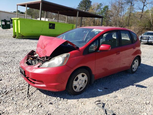 JHMGE8H39DC040738 - 2013 HONDA FIT RED photo 1
