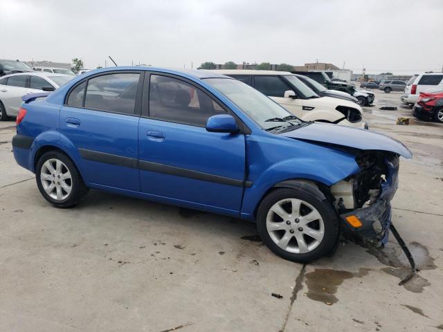 KNADE223396548667 - 2009 KIA RIO BASE BLUE photo 4