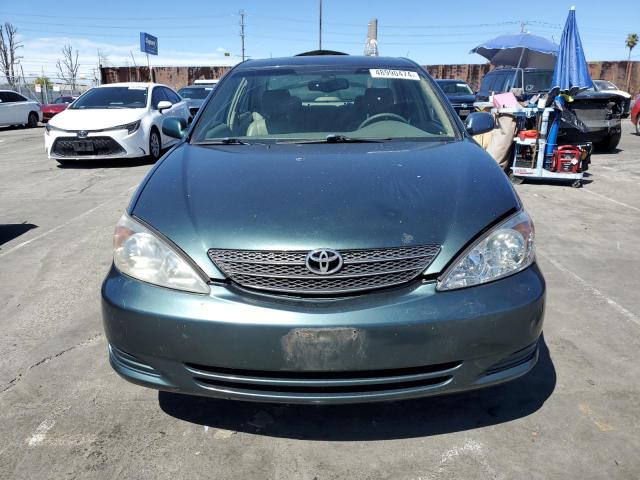 4T1BF30K53U564715 - 2003 TOYOTA CAMRY LE GREEN photo 5