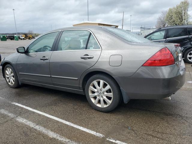 1HGCM66517A081605 - 2007 HONDA ACCORD EX GRAY photo 2