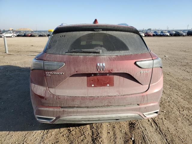 LRBFZSE4XRD048407 - 2024 BUICK ENVISION AVENIR RED photo 6
