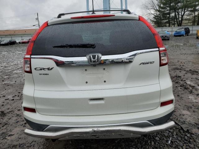 5J6RM4H78GL068912 - 2016 HONDA CR-V EXL WHITE photo 6