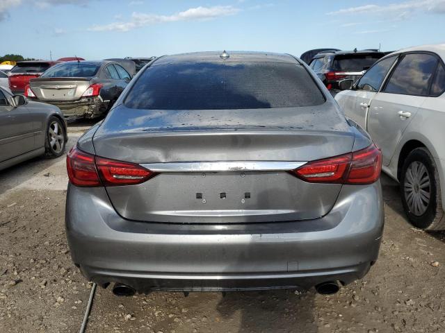 JN1EV7AP9JM351479 - 2018 INFINITI Q50 LUXE GRAY photo 6