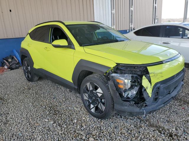 KM8HB3ABXRU086191 - 2024 HYUNDAI KONA SEL YELLOW photo 4