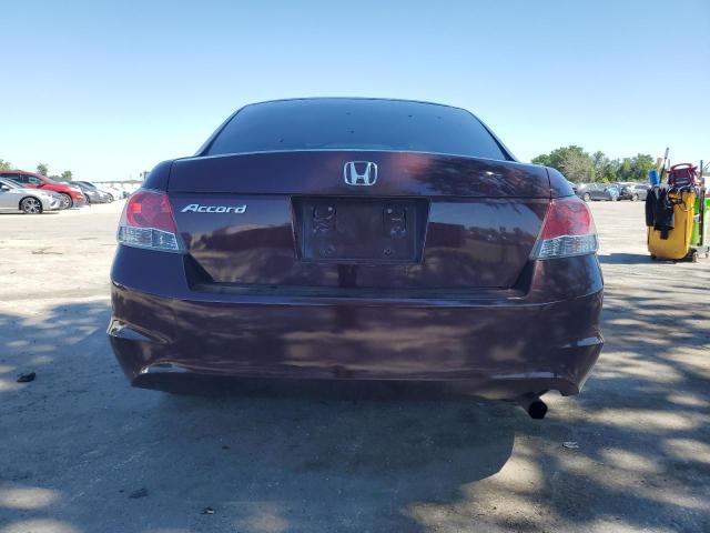 1HGCP2F31AA175439 - 2010 HONDA ACCORD LX BURGUNDY photo 6