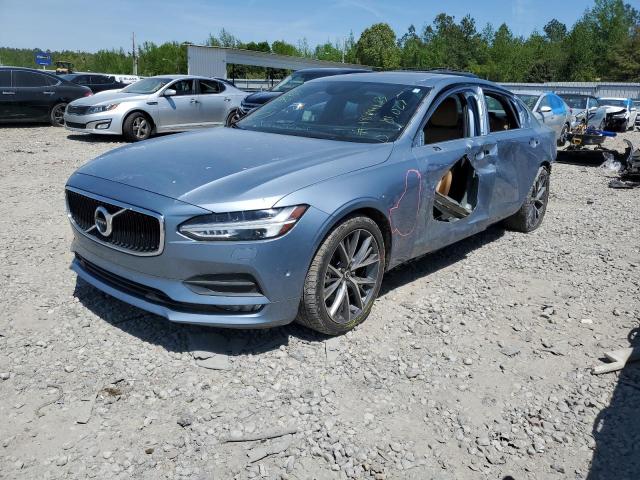 LVY102MK7JP047281 - 2018 VOLVO S90 T5 MOMENTUM BLUE photo 1