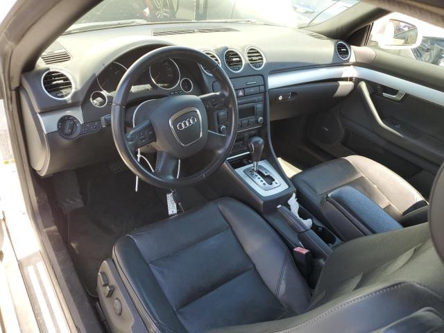 WAUAF48H29K011231 - 2009 AUDI A4 2.0T CABRIOLET BLACK photo 8