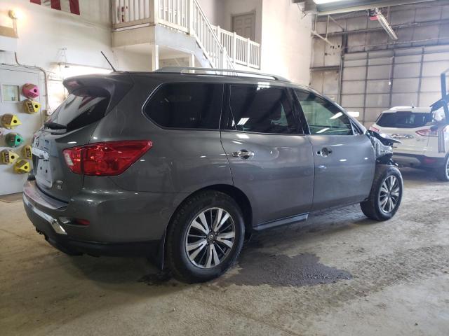 5N1DR2MM0HC605321 - 2017 NISSAN PATHFINDER S 灰色 照片 3