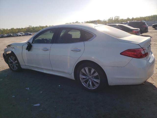 JN1AY1AR9BM570674 - 2011 INFINITI M56 X WHITE photo 2