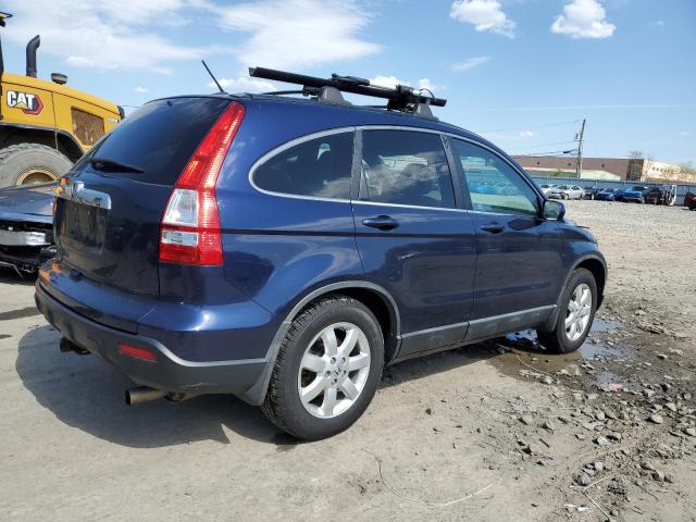 5J6RE48768L043134 - 2008 HONDA CR-V EXL BLUE photo 3