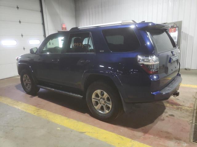 JTEBU5JR3K5666536 - 2019 TOYOTA 4 RUNNER SR5 BLUE photo 2