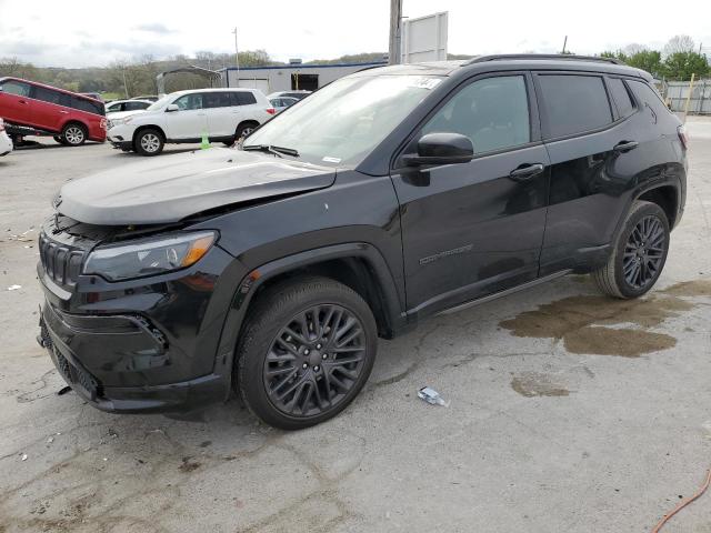 3C4NJDCB3NT158480 - 2022 JEEP COMPASS LIMITED BLACK photo 1