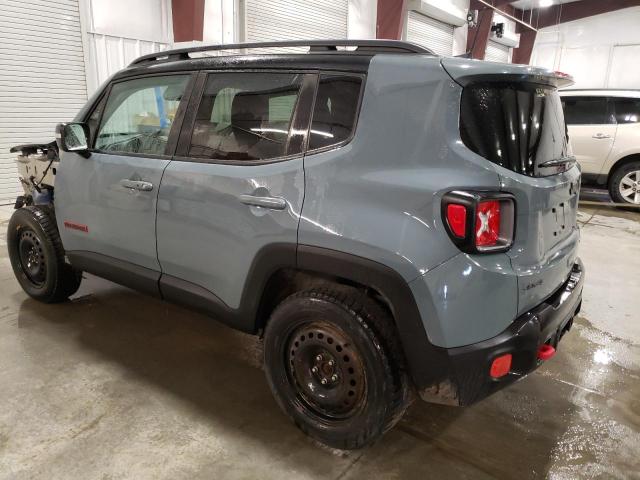 ZACCJBCB4JPH25034 - 2018 JEEP RENEGADE TRAILHAWK GRAY photo 2