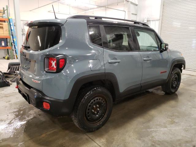 ZACCJBCB4JPH25034 - 2018 JEEP RENEGADE TRAILHAWK GRAY photo 3