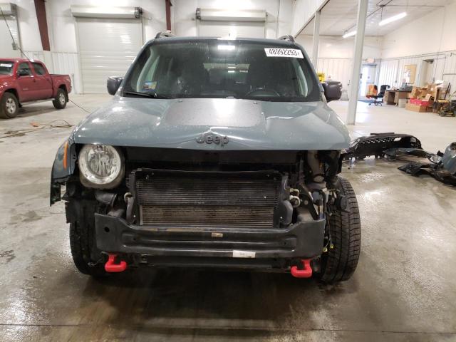 ZACCJBCB4JPH25034 - 2018 JEEP RENEGADE TRAILHAWK GRAY photo 5