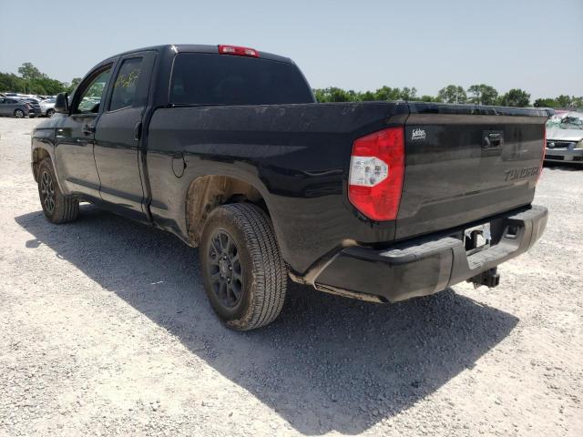 5TFUW5F1XKX791144 - 2019 TOYOTA TUNDRA DOUBLE CAB SR/SR5 BLACK photo 3