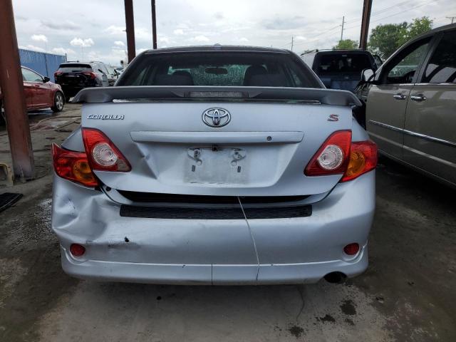 2T1BU40E09C139516 - 2009 TOYOTA CORROLA BASE SILVER photo 6