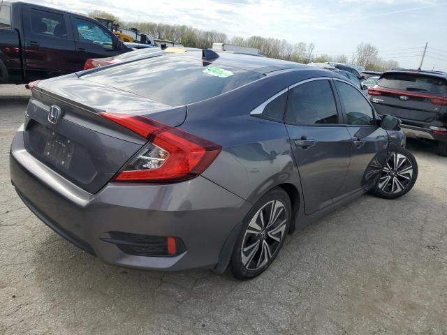 19XFC1F33JE000902 - 2018 HONDA CIVIC EX GRAY photo 3