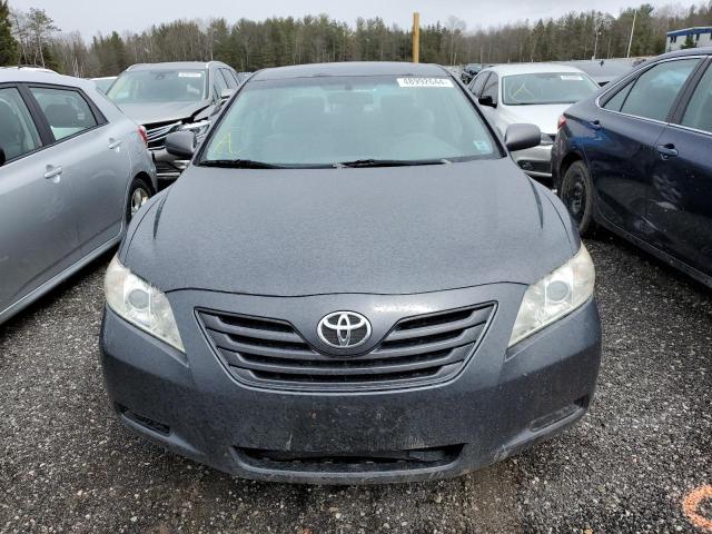 4T1BE46K39U339489 - 2009 TOYOTA CAMRY BASE GRAY photo 5