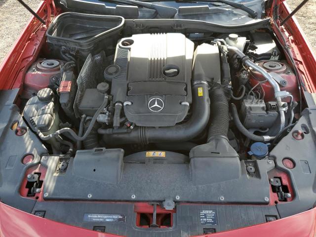 WDDPK4HA9EF085671 - 2014 MERCEDES-BENZ SLK 250 RED photo 11