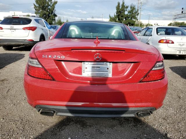 WDDPK4HA9EF085671 - 2014 MERCEDES-BENZ SLK 250 RED photo 6