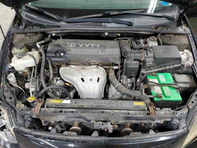 JTKDE167380264038 - 2008 TOYOTA SCION TC შავი ფოტო 11