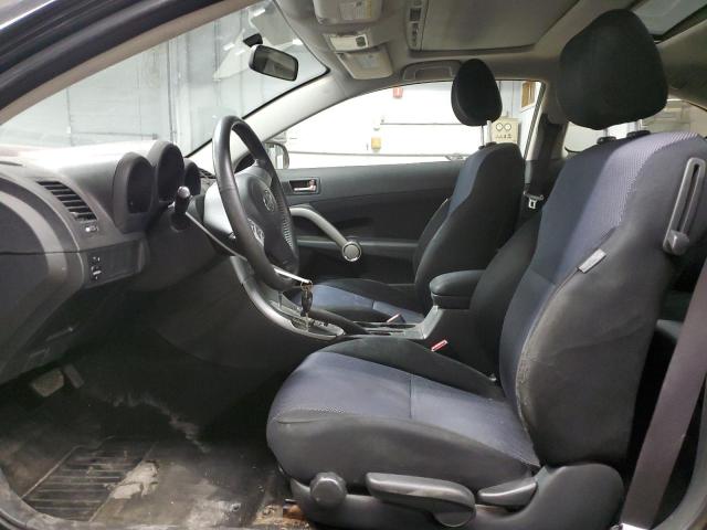 JTKDE167380264038 - 2008 TOYOTA SCION TC შავი ფოტო 7