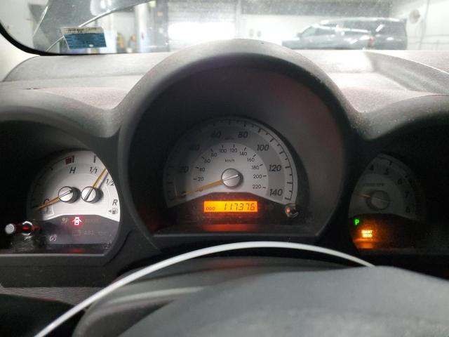 JTKDE167380264038 - 2008 TOYOTA SCION TC შავი ფოტო 9