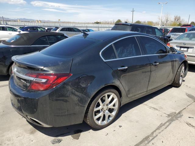 2G4GU5GX4E9221273 - 2014 BUICK REGAL GS შავი ფოტო 3