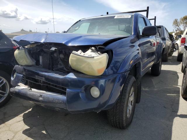 5TETU62N06Z154844 - 2006 TOYOTA TACOMA PRERUNNER ACCESS CAB BLUE photo 1