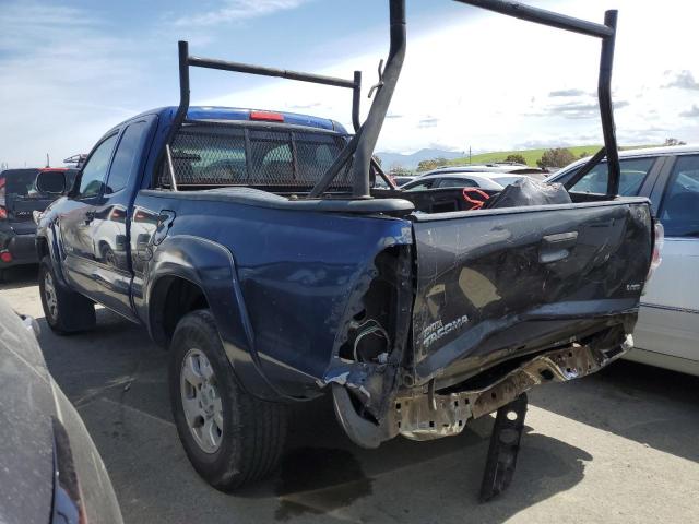 5TETU62N06Z154844 - 2006 TOYOTA TACOMA PRERUNNER ACCESS CAB BLUE photo 2