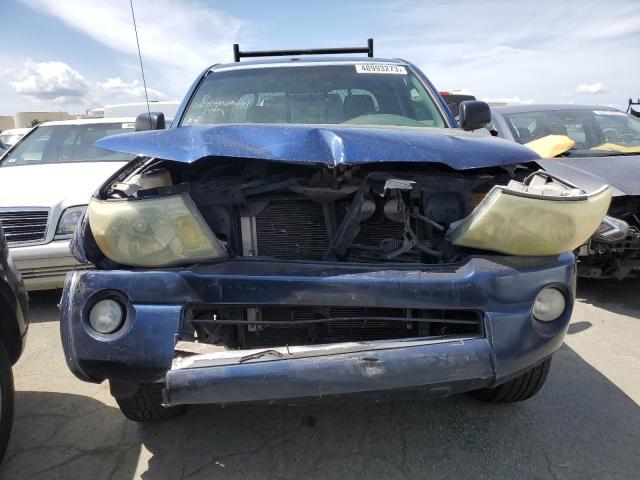 5TETU62N06Z154844 - 2006 TOYOTA TACOMA PRERUNNER ACCESS CAB BLUE photo 5